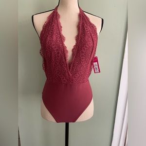 Xhilaration Rose Mauve 1pc Swimwear